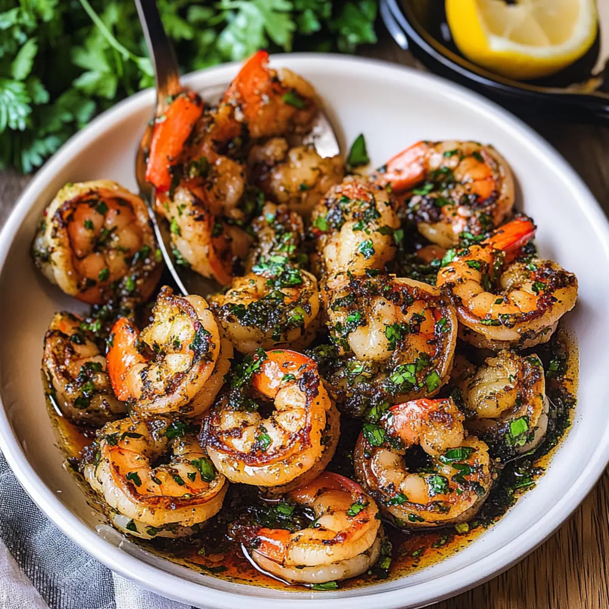 Pan Seared Chimichurri Shrimp: A Fresh and Zesty Escape 4 Pan Seared Chimichurri Shrimp