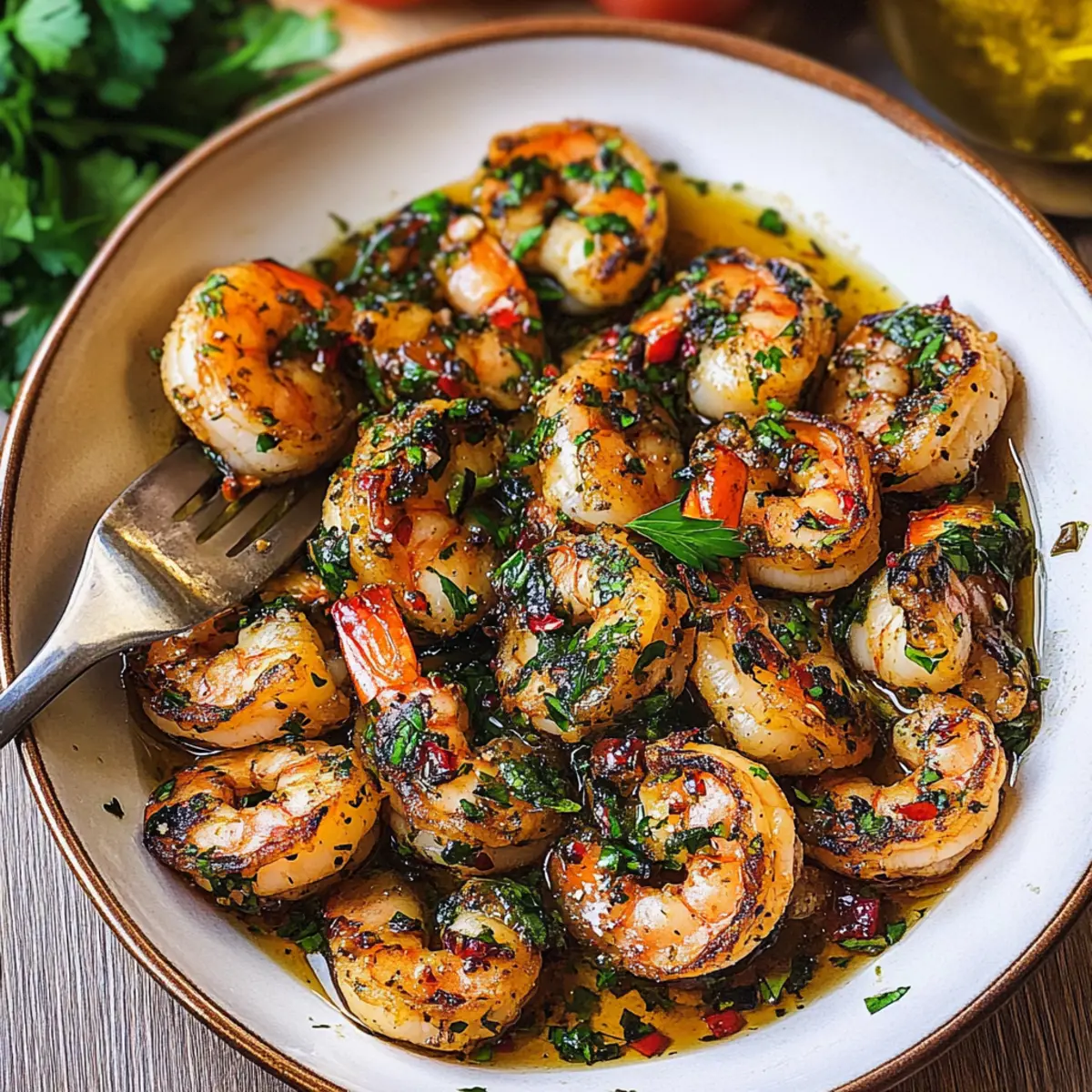 Pan Seared Chimichurri Shrimp: A Fresh and Zesty Escape 1 unnamed file 411