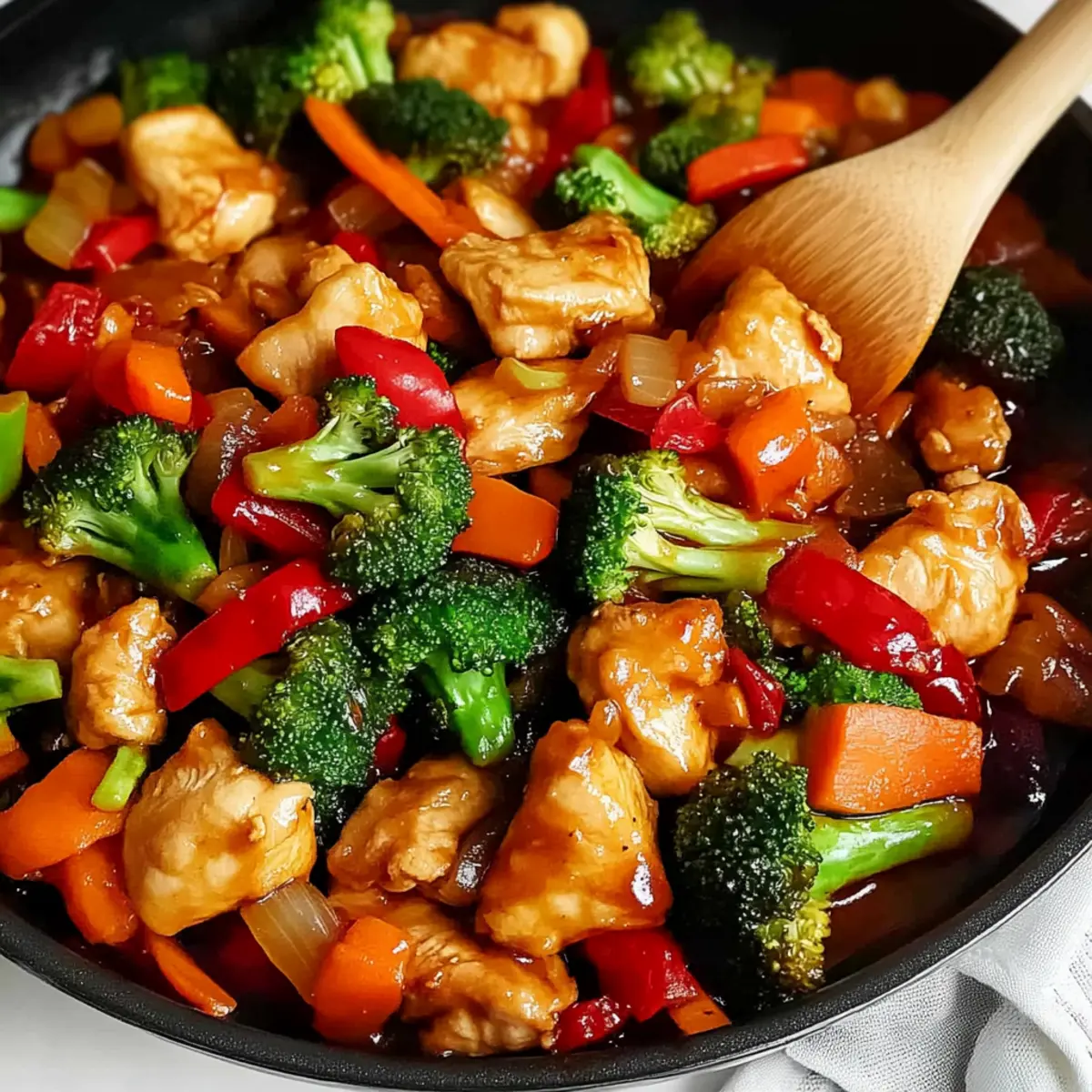 Irresistible Hunan Chicken with Fresh Crunchy Veggies 4 Hunan Chicken