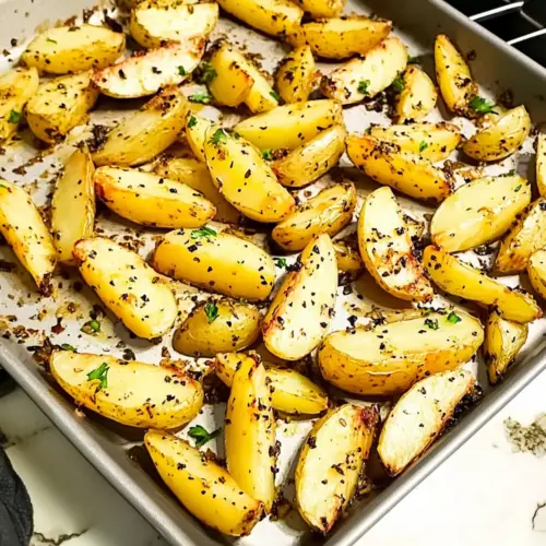 Greek Lemon Potatoes