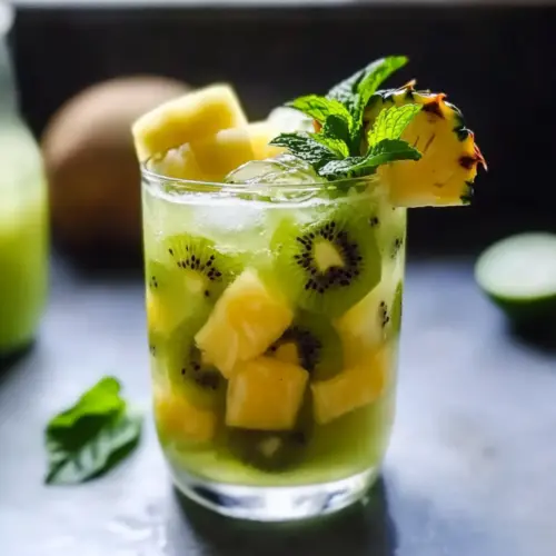 Refresh With This Pineapple Kiwi Mojito Recipe You’ll Love 4 Pineapple Kiwi Mojito