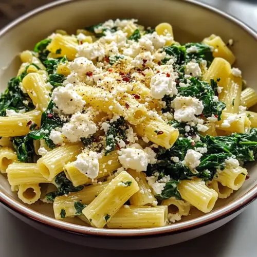 Quick Spinach Feta Pasta Ready in 20 Minutes of Pure Joy 2 Quick Spinach Feta Pasta