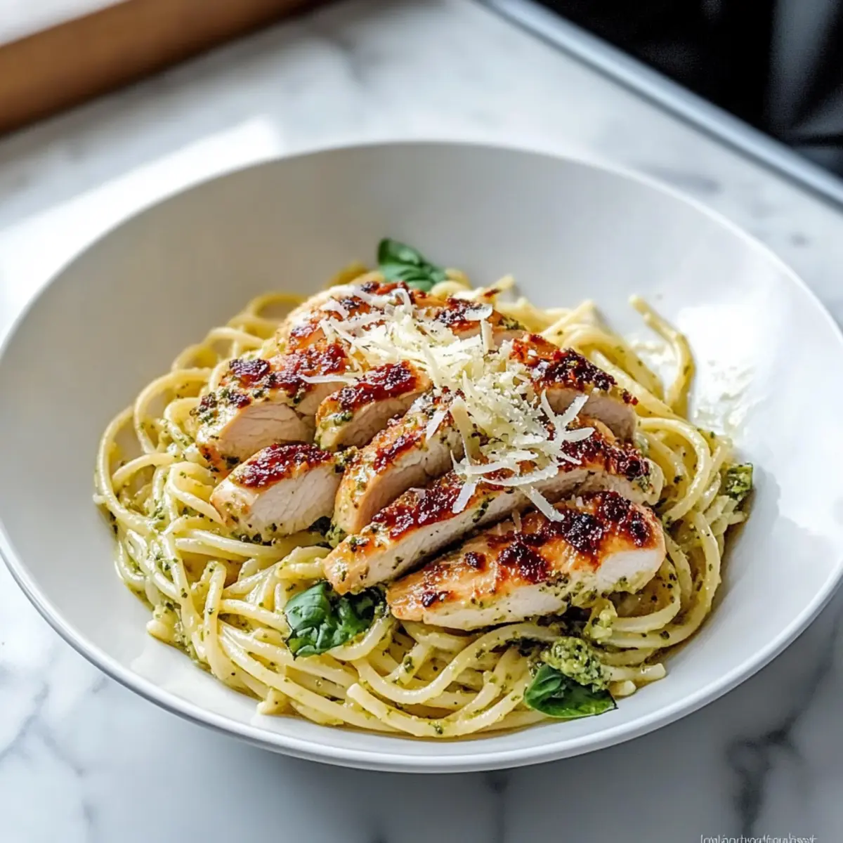 Light Pesto Pasta with Chicken - A Fresh Spring Favorite 1 unnamed file 473