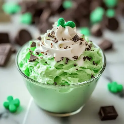Shamrock Cheesecake Fluff: A Refreshing Minty Delight 3 Shamrock Cheesecake Fluff