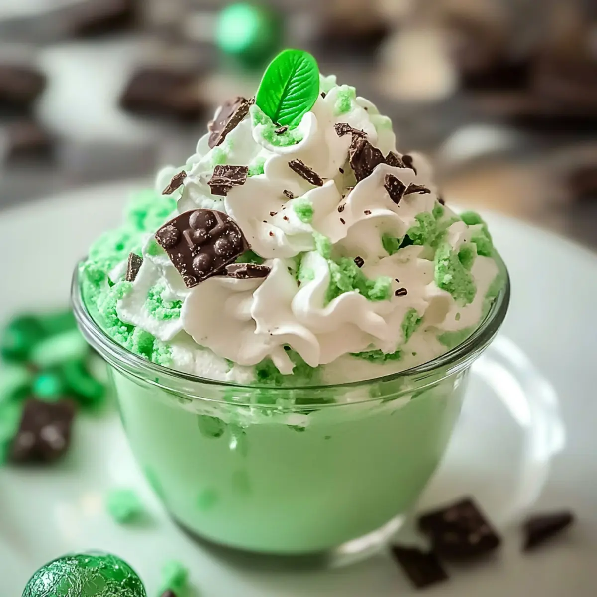 Shamrock Cheesecake Fluff: A Refreshing Minty Delight 2 unnamed file 545