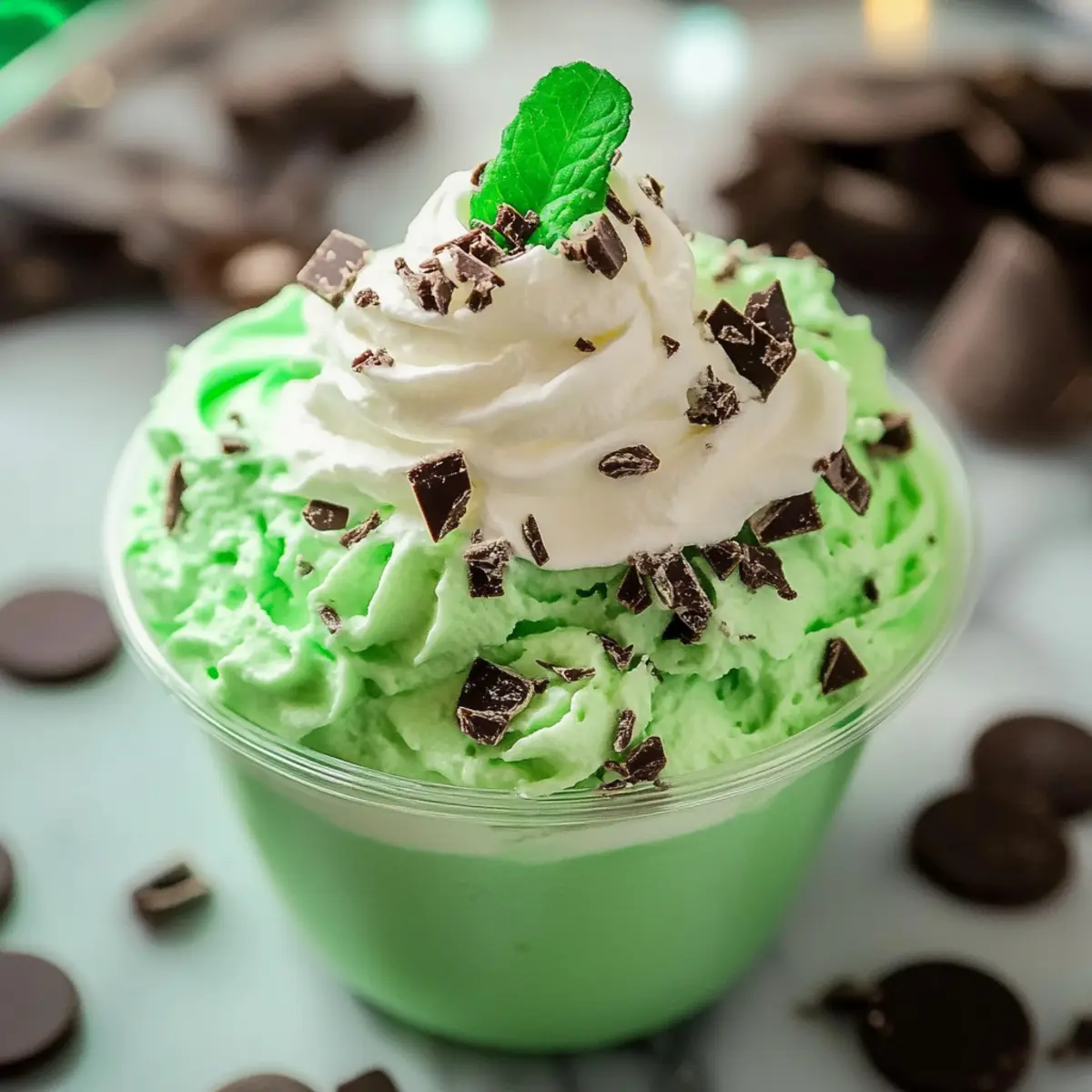 Shamrock Cheesecake Fluff: A Refreshing Minty Delight 3 unnamed file 548