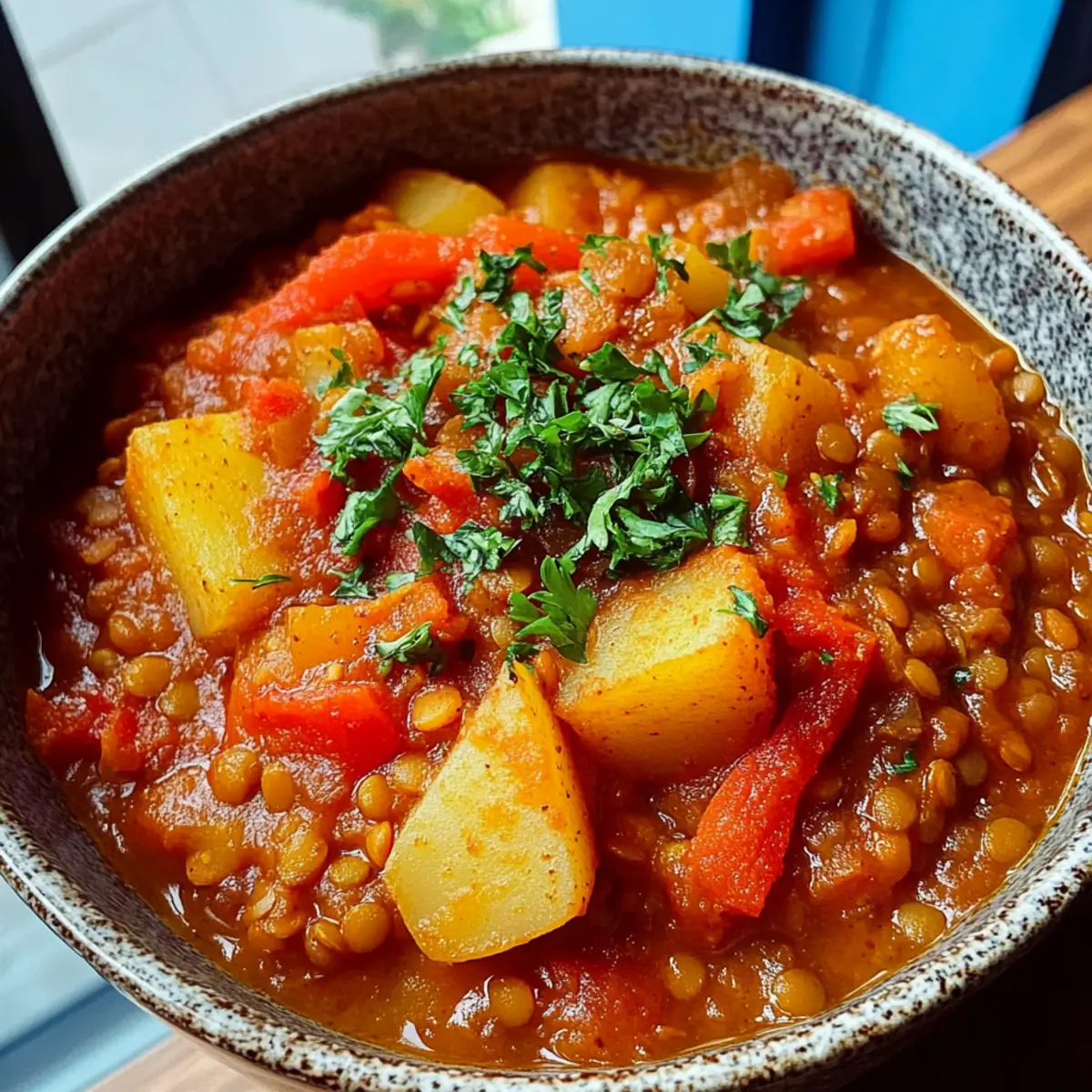Delicious Spicy Bell Pepper, Potato and Lentil Stew Bliss 2 unnamed file 567