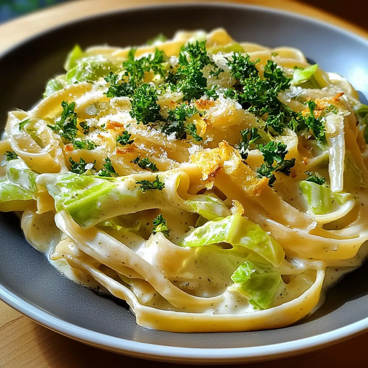 Creamy Ribbon Noodles with Pointed Cabbage in 30 Minutes 1 unnamed file 572