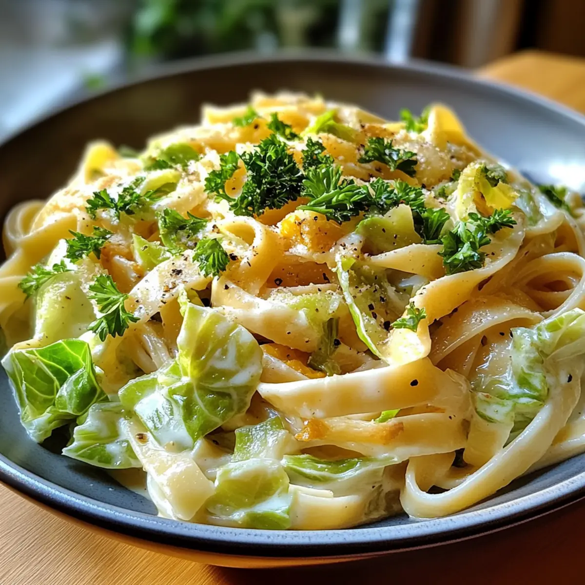 Creamy Ribbon Noodles with Pointed Cabbage in 30 Minutes 2 unnamed file 577
