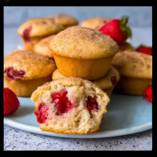 Fluffy Vegan Strawberry Muffins for a Sweet Morning Treat 27 Vegan Strawberry Muffins
