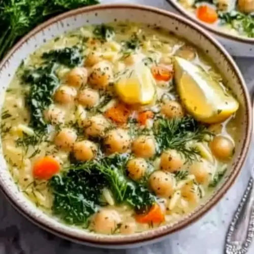 Lemony Greek Chickpea Soup Recipe That Comforts Your Soul 18 Lemony Greek Chickpea Soup Recipe