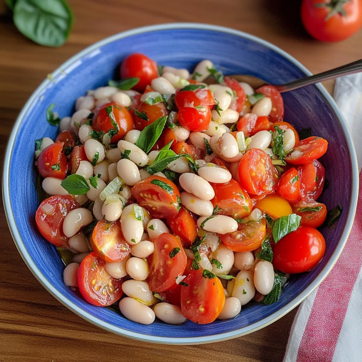 Vibrant Cherry Tomato and White Bean Salad for Fresh Flavors 4 Cherry Tomato and White Bean Salad