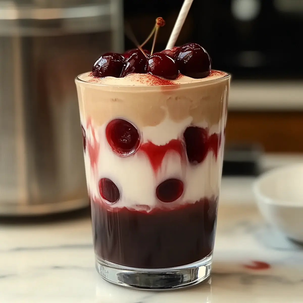 Cherry Vanilla Iced Latte: Refreshing Summer Coffee Bliss 4 Cherry Vanilla Iced Latte