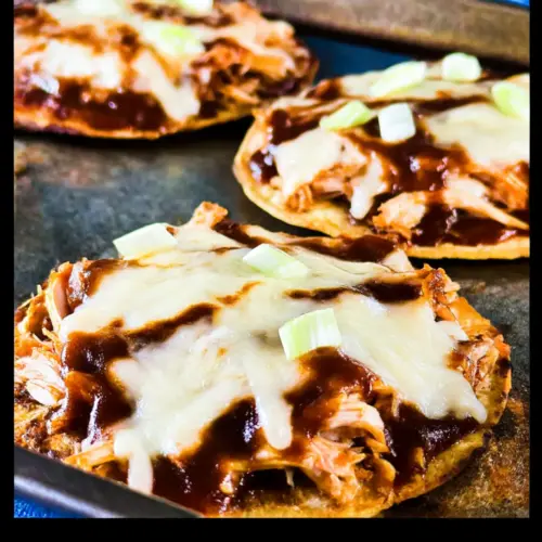 Barbecue Chicken Tostadas