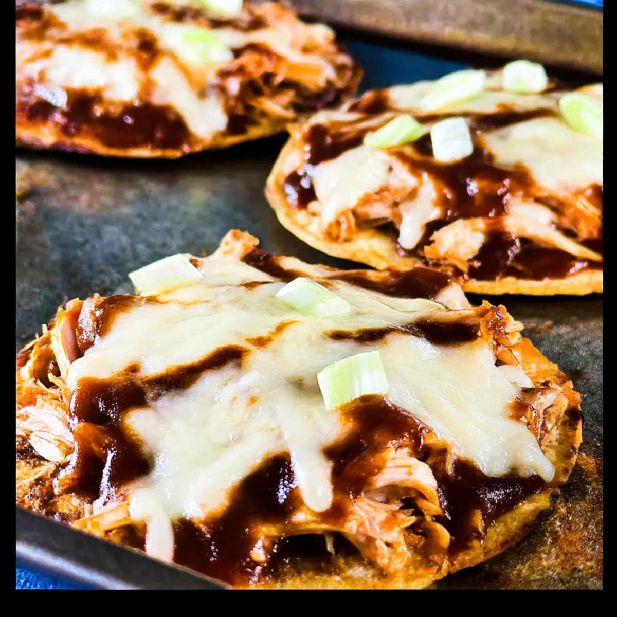 Barbecue Chicken Tostadas