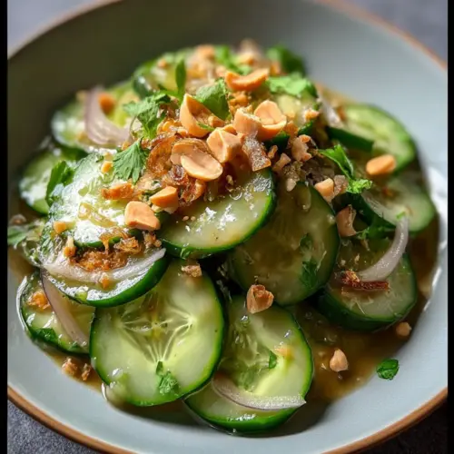 Miso Cucumber Salad