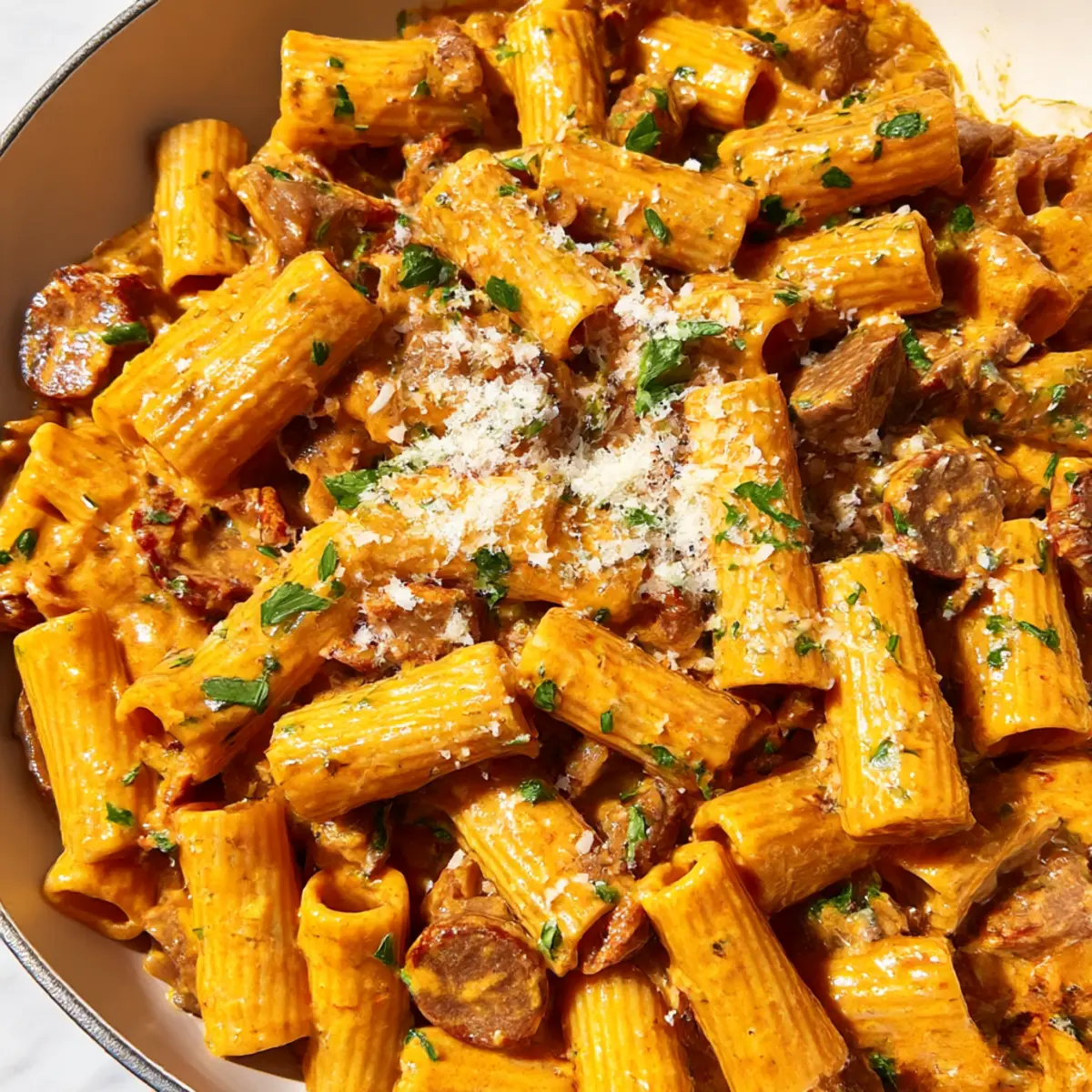 Creamy Chorizo Pasta