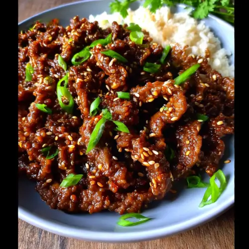 30 Minute Ginger Beef