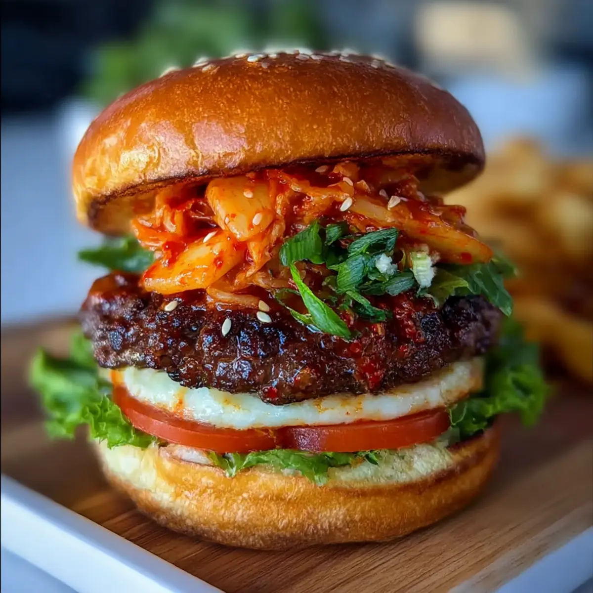 Bulgogi Kimchi Burger: A Flavorful Twist on Comfort Food 4 Bulgogi Kimchi Burger