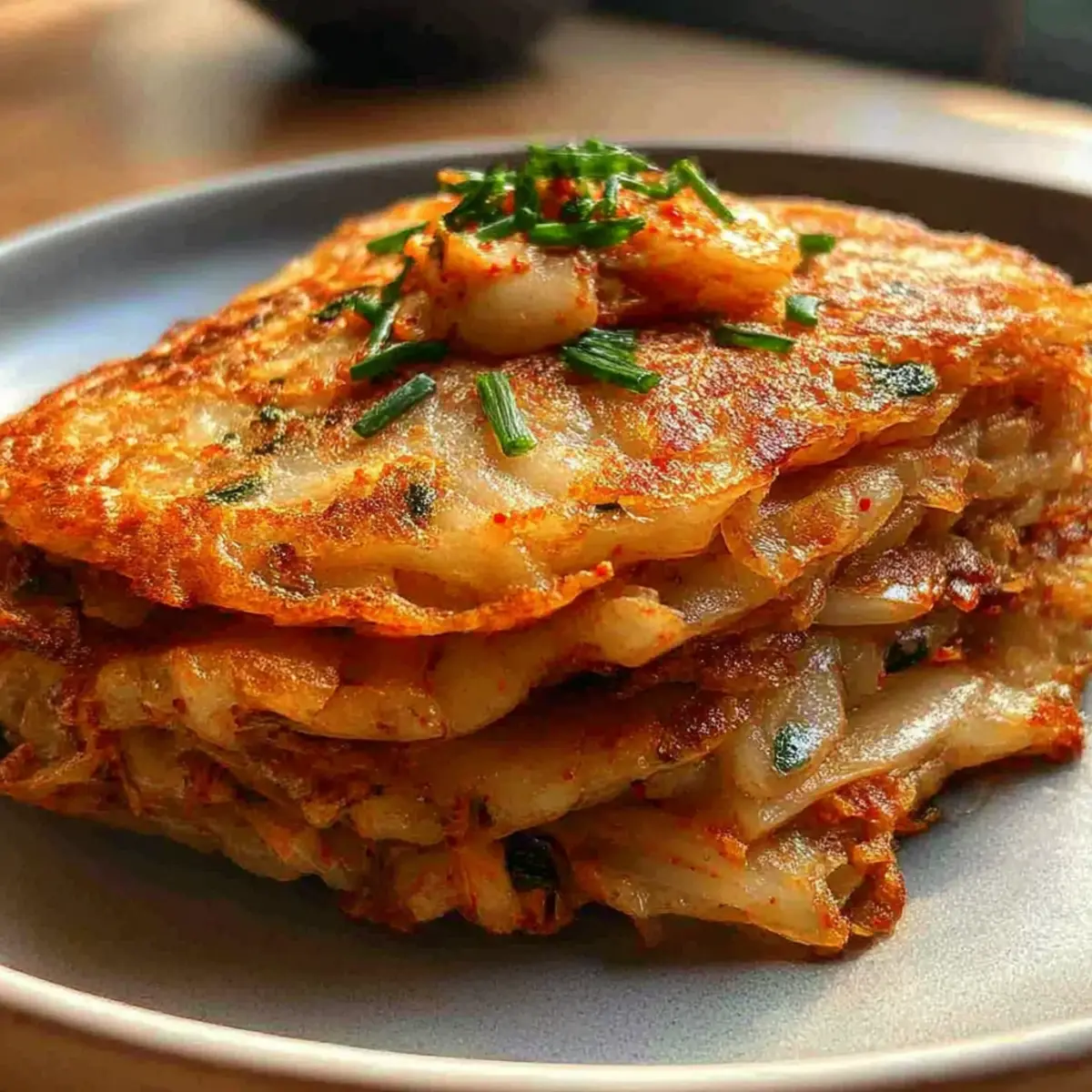 Classic Kimchi Pancake