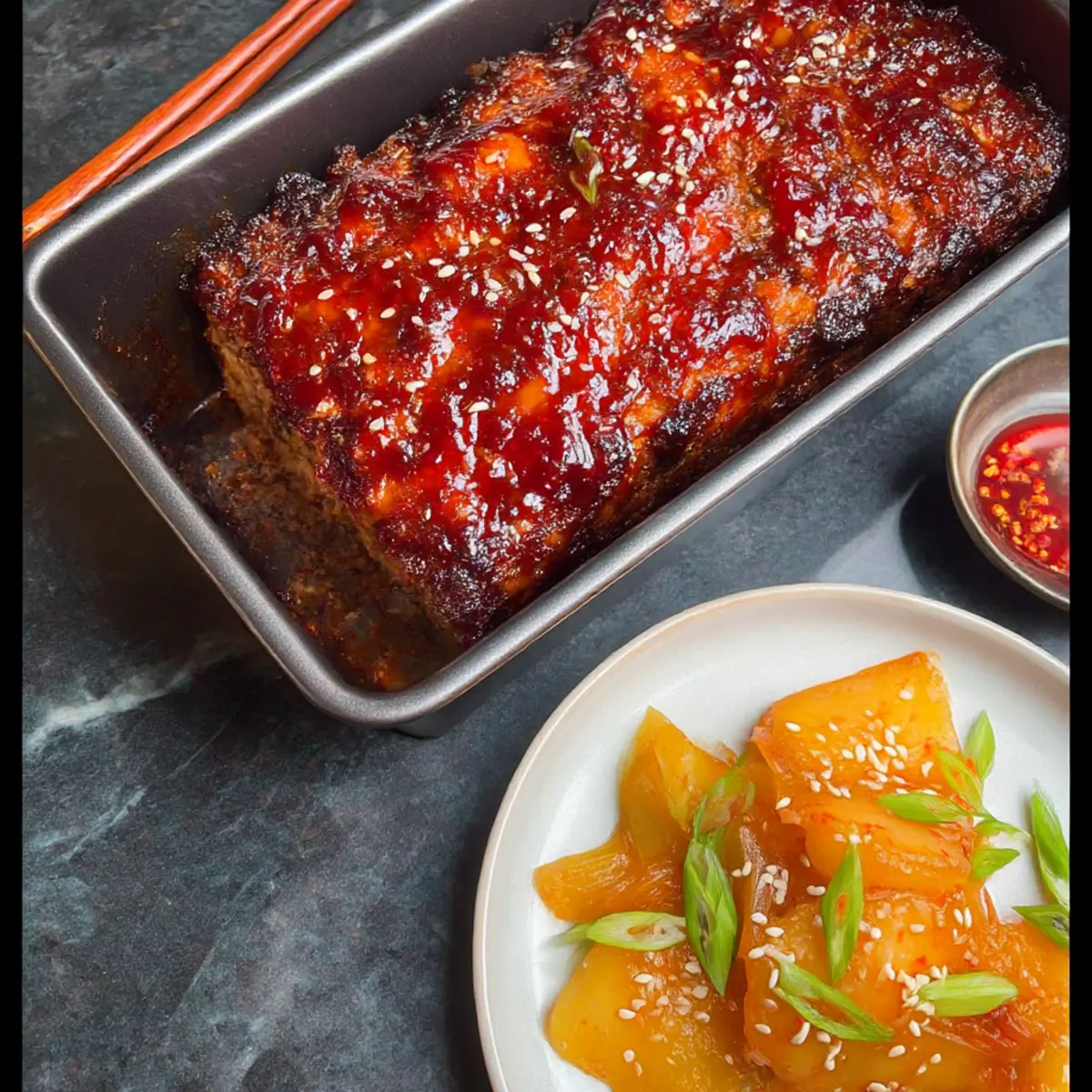 Korean Meatloaf with Gochujang Glaze for Comfort Food Lovers 3 unnamed file 952