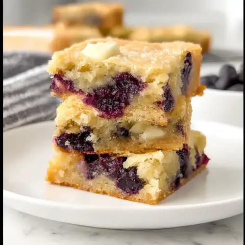 Blueberry Blondies: Soft & Chewy Summer Bliss in Every Bite 19 Blueberry Blondies