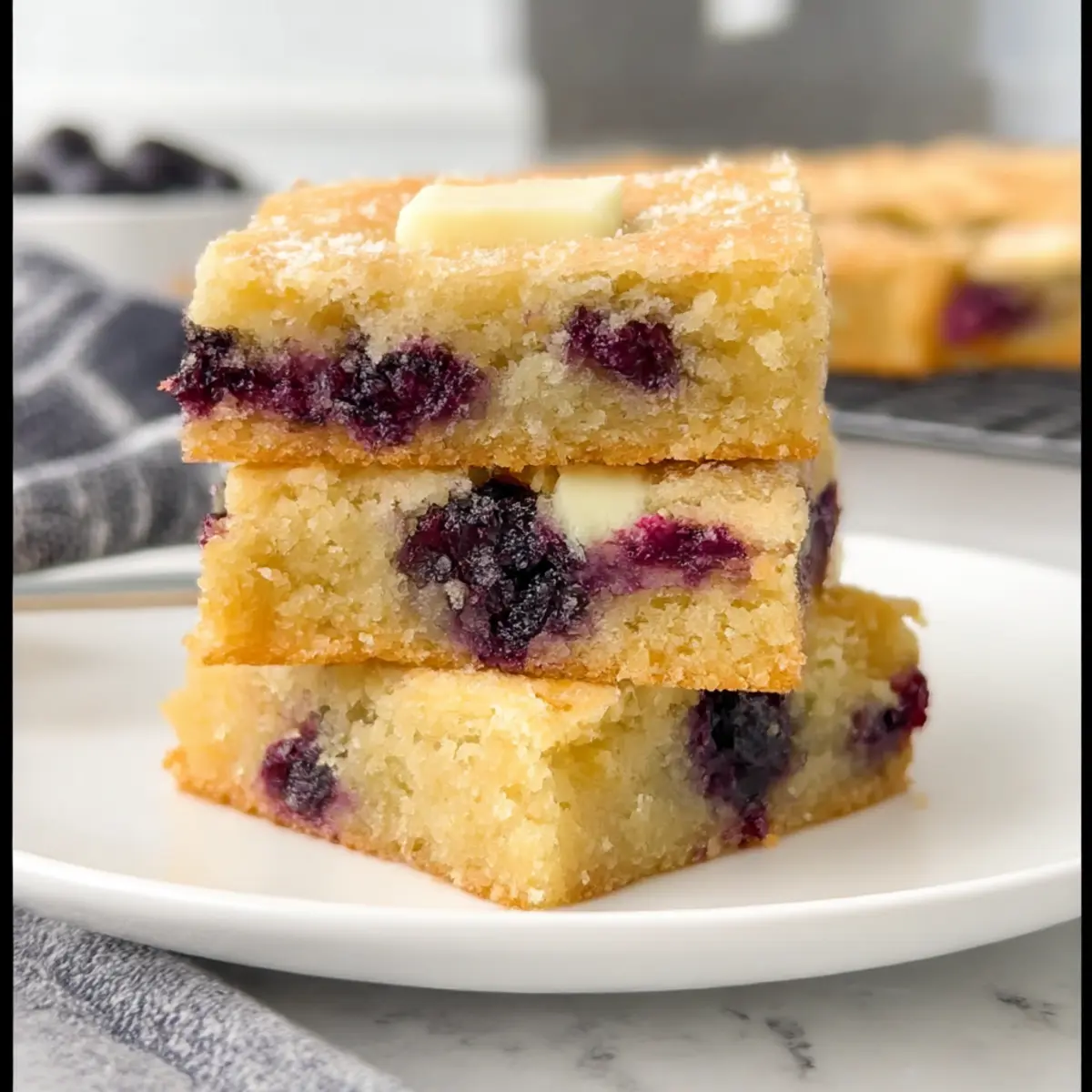 Blueberry Blondies: Soft & Chewy Summer Bliss in Every Bite 2 unnamed file 955