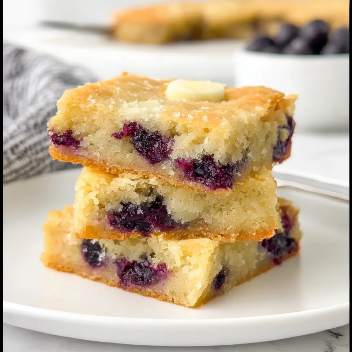 Blueberry Blondies: Soft & Chewy Summer Bliss in Every Bite 3 unnamed file 956