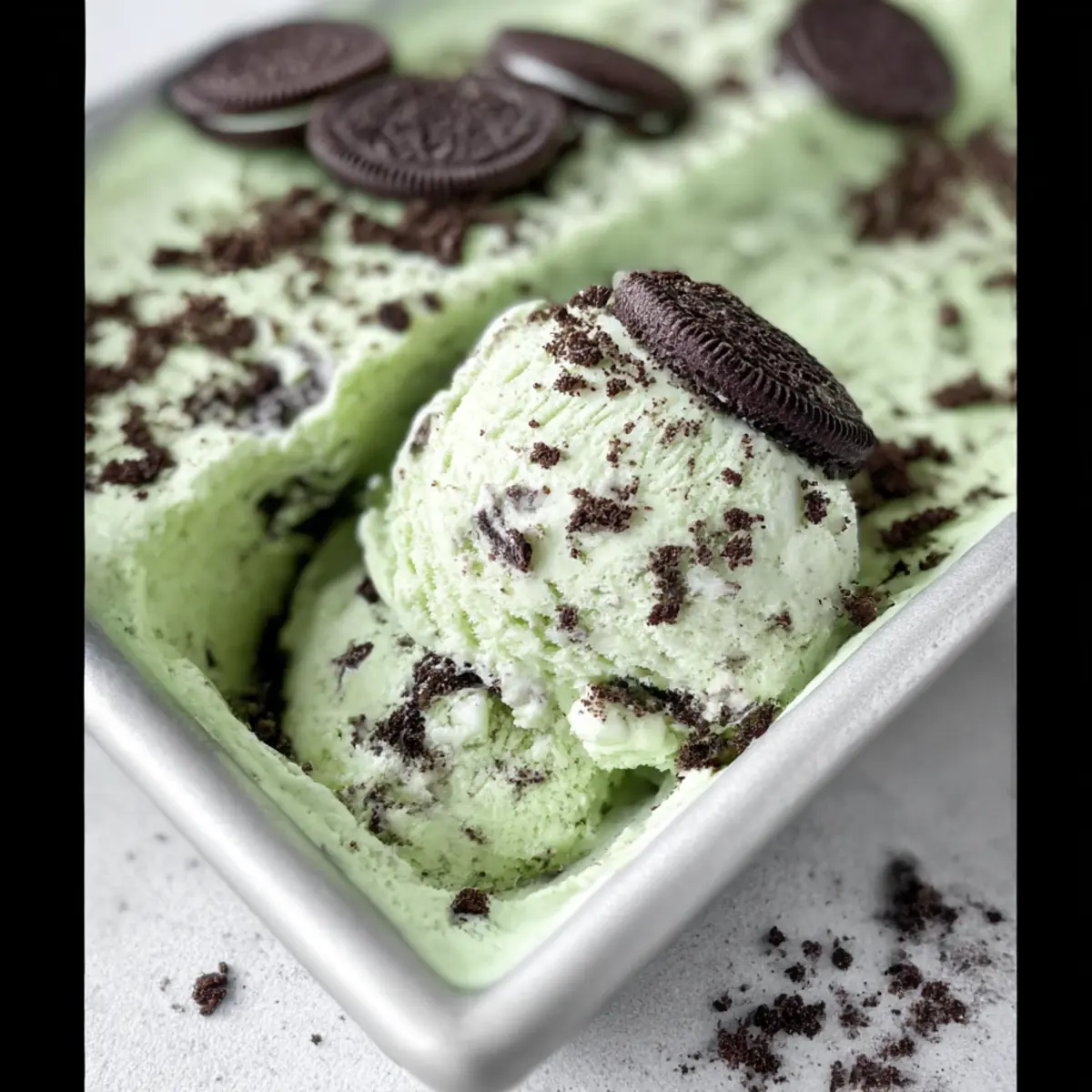 Mint Cookies and Cream Ice Cream: A Homemade Delight! 1 unnamed file 967