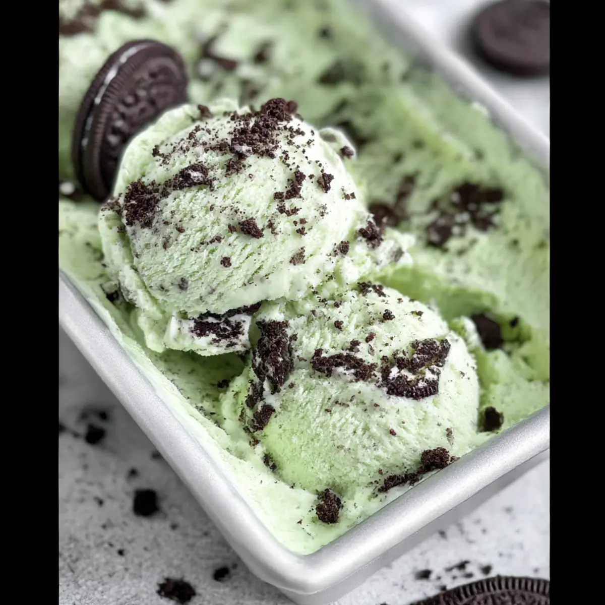 Mint Cookies and Cream Ice Cream: A Homemade Delight! 3 unnamed file 971